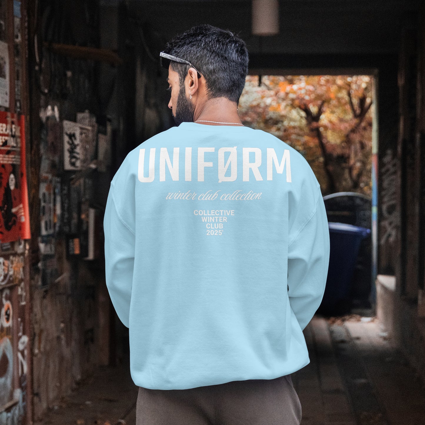 WINTER CLUB JUMPER MENS – BRIGHT BLUE