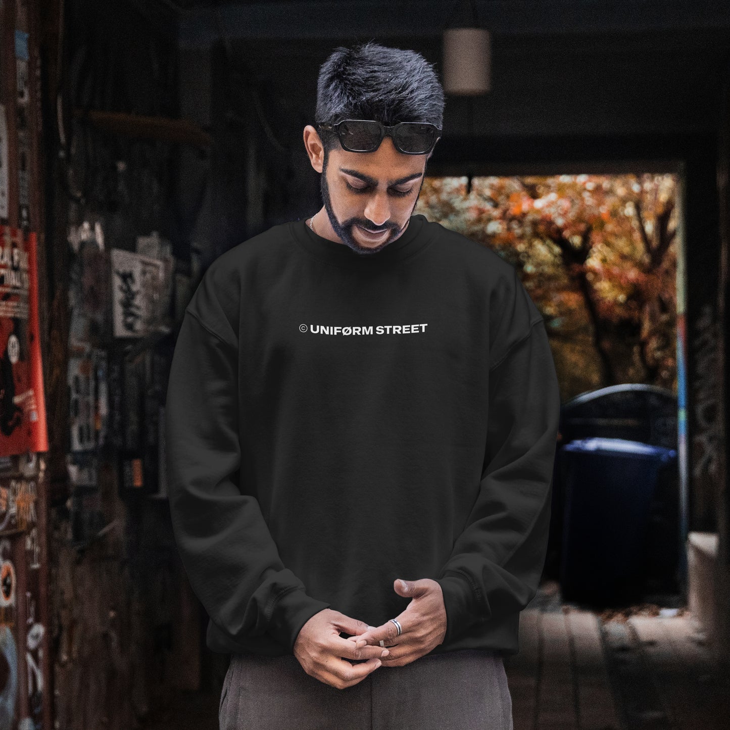 WINTER CLUB JUMPER MENS – BLACK