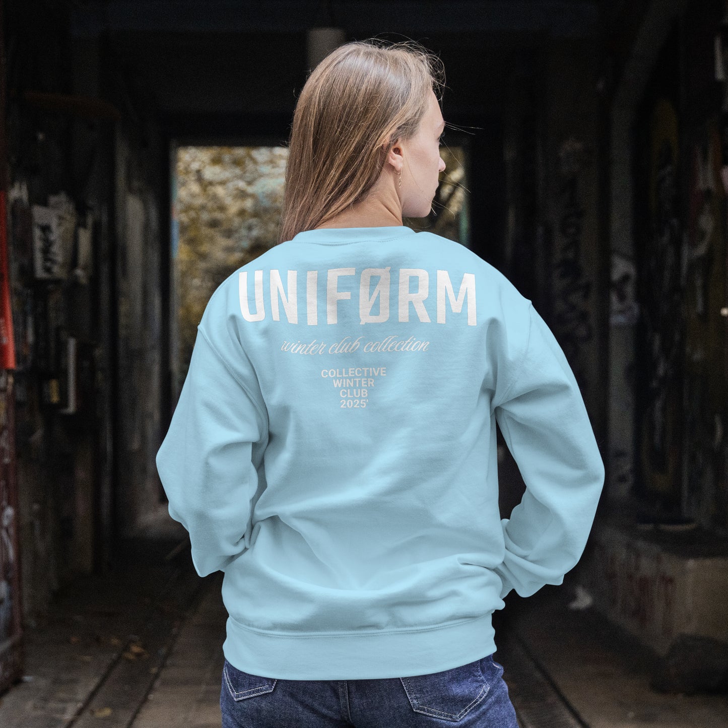 WINTER CLUB JUMPER WOMENS – BRIGHT BLUE