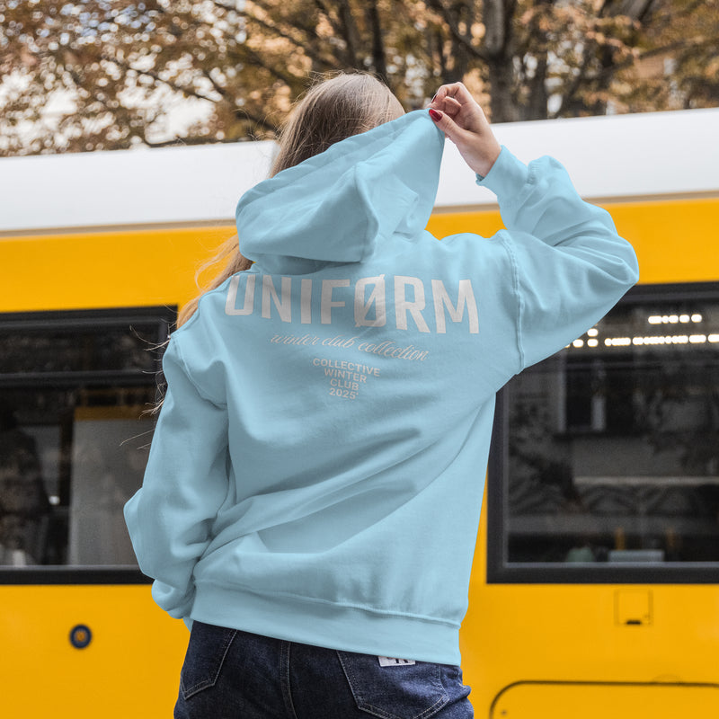 WINTER CLUB HOODIE WOMENS – BRIGHT BLUE